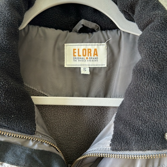 Elora Quilted Long Length Winter Jacket Small - Picture 2 of 4